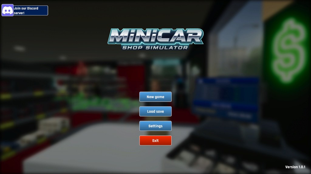 MiniCar Shop Simulator